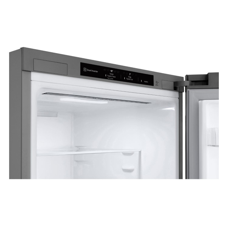 Refurbished LG NatureFRESH 387 Litre 70/30 Fridge Freezer - Prime Silver