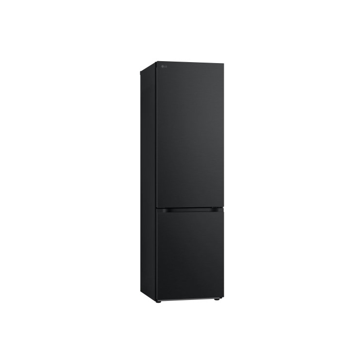 Refurbished LG NatureFRESH GBV5240CEP Freestanding 387 Litre 70/30 Frost Free Fridge Freezer Matte Black