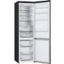 Refurbished LG NatureFRESH GBV5240CEP Freestanding 387 Litre 70/30 Frost Free Fridge Freezer Matte Black