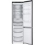 Refurbished LG NatureFRESH GBV5240CEP Freestanding 387 Litre 70/30 Frost Free Fridge Freezer Matte Black