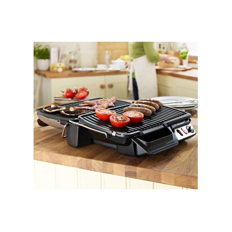 Tefal GC306028 Ultra Compact Health Grill Comfort Stainless Steel