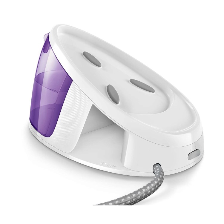 Philips GC6704/36 FastCare Compact Steam Generator Iron - White & Purple
