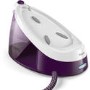 Philips GC6833/36 PerfectCare Compact Essential Steam Generator Iron - Purple & White