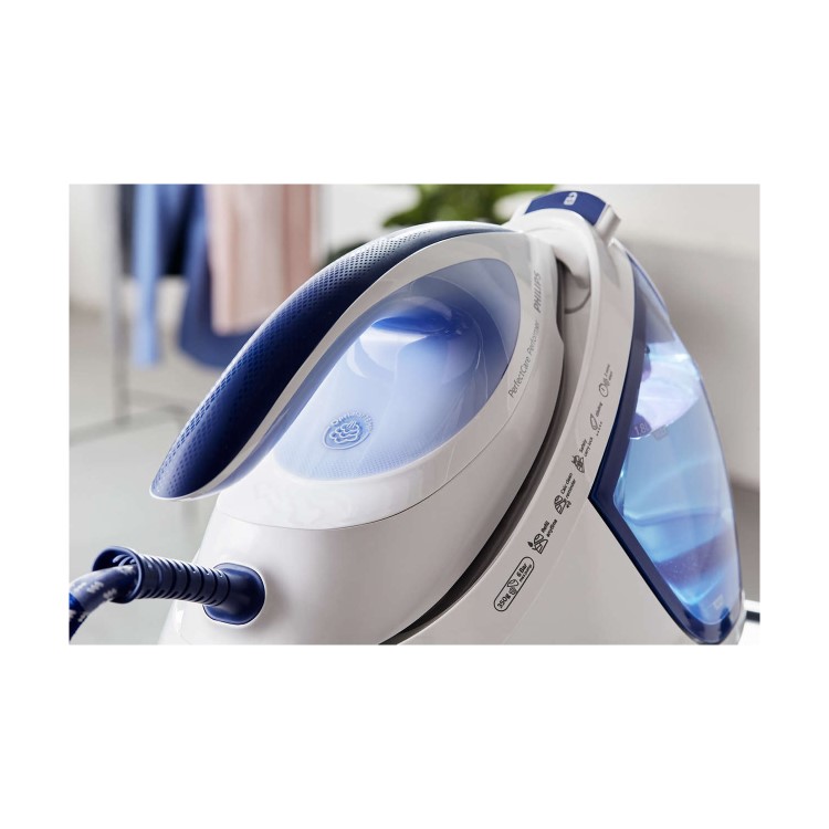 Philips GC8715/20 PerfectCare Performer Steam Generator Iron - White And Turquoise