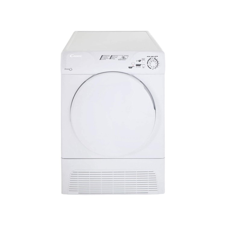 Candy GCC580NC-80 Grand'O 6kg Freestanding Condenser Sensor Dryer White