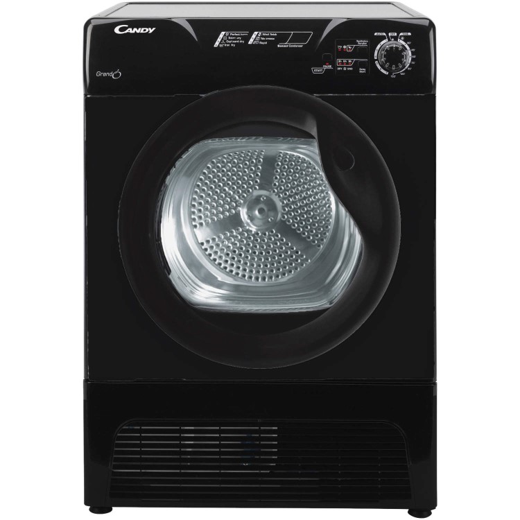 Candy GCC591NBB-80 Grand'O 9kg Freestanding Condenser Sensor Dryer Black