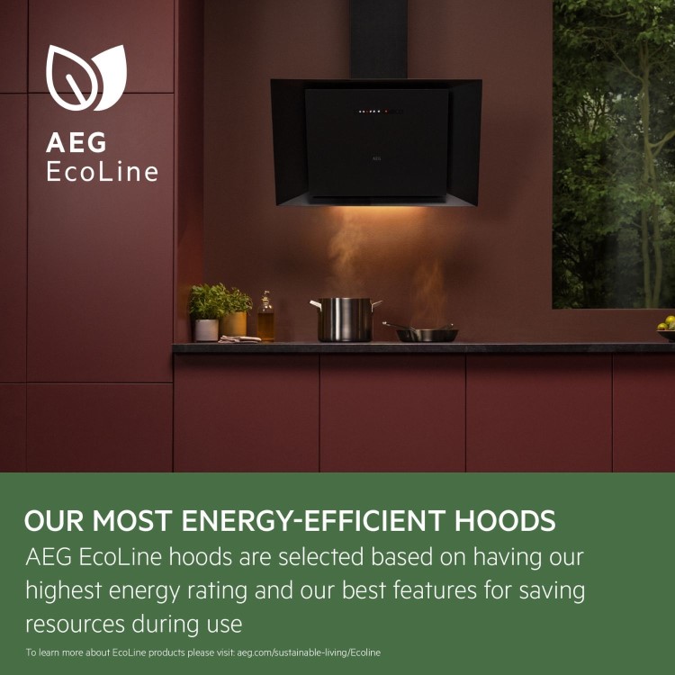 Refurbished AEG 6000 Series GDE682HM 120cm Hob2Hood Cooker Hood Stainless Steel