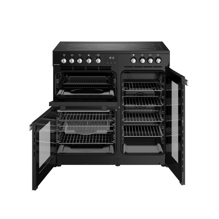 Belling Cookcentre 90cm Electric Range Cooker - Black