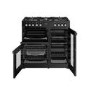 Refurbished Belling Cookcentre 90cm Dual Fuel Range Cooker - Black