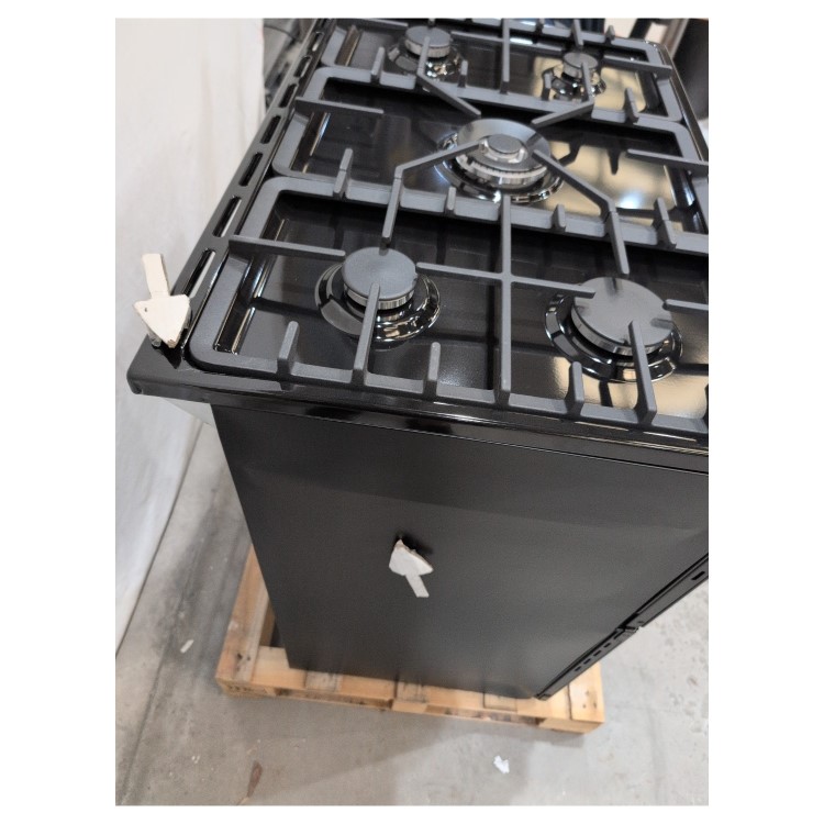 Refurbished Belling Cookcentre 90cm Dual Fuel Range Cooker - Black