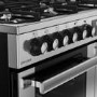 Refurbished Belling Cookcentre 444411800 100cm Dual Fuel Range Cooker Stainless Steel
