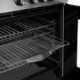 Refurbished Belling Cookcentre 444411800 100cm Dual Fuel Range Cooker Stainless Steel