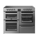 444411804 Belling Cookcentre 110cm Electric Range Cooker - Stainless Steel