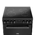 Belling Farmhouse 60cm Electric Ceramic Cooker - Black