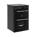 Belling Farmhouse 60cm Electric Ceramic Cooker - Black