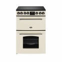 A1/444411811 Refurbished Belling Farmhouse 444411811 60cm Double Oven Electric Ceramic Cooker Cream