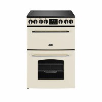 Belling Farmhouse 60cm Electric Ceramic Cooker - Cream
