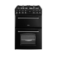 Belling Farmhouse 60cm Dual Fuel Cooker - Black Belling Farmhouse 60cm Dual Fuel Cooker - Black