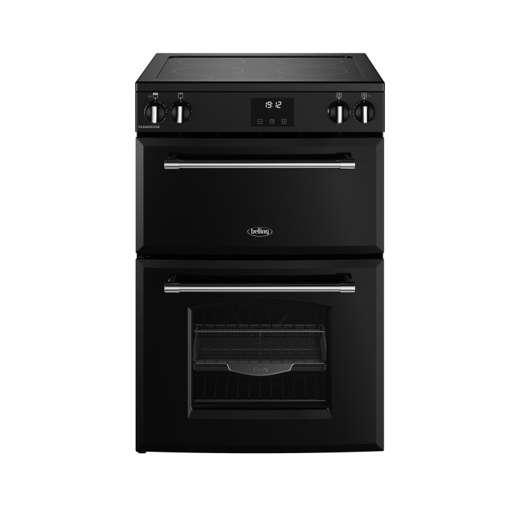 Refurbished Belling Farmhouse 60Ei 60cm Electric Induction Cooker Black