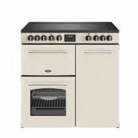 Refurbished Belling Farmhouse 444411818 90cm Electric Range Cooker Cream Refurbished Belling Farmhouse 444411818 90cm Electric Range Cooker Cream