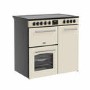Refurbished Belling Farmhouse 444411818 90cm Electric Range Cooker Cream