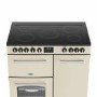 Refurbished Belling Farmhouse 444411818 90cm Electric Range Cooker Cream