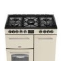 Refurbished Belling Farmhouse 444411821 90cm Dual Fuel Range Cooker