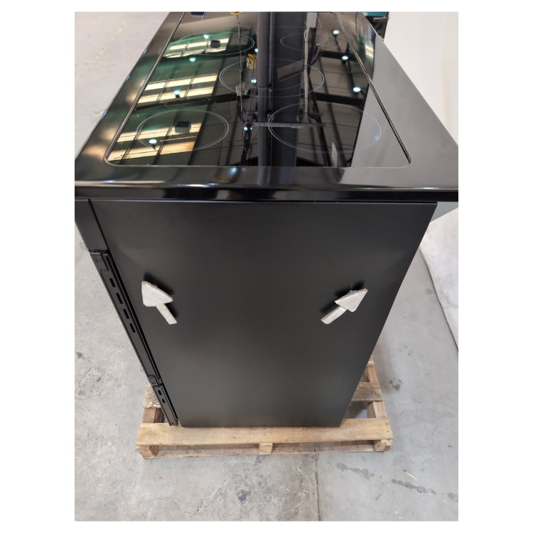 Belling Farmhouse 100cm Electric Range Cooker - Black