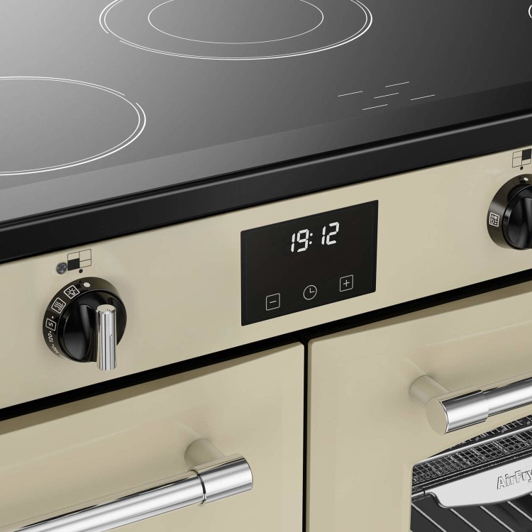 Belling Farmhouse 100cm Electric Range Cooker - Cream
