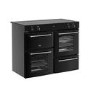 Refurbished Belling Farmhouse 444411841 110cm Electric Induction Range Cooker Black
