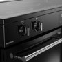 Refurbished Belling Farmhouse 444411841 110cm Electric Induction Range Cooker Black