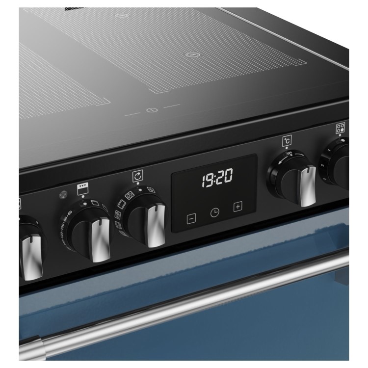 Stoves Richmond DX 60cm Electric Induction Cooker - Twilight Blue