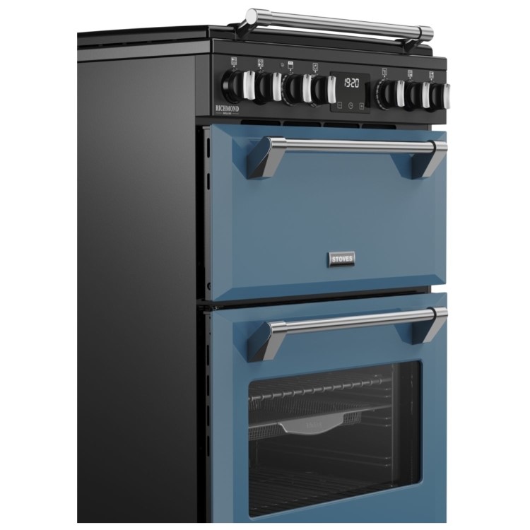 Stoves Richmond DX 60cm Dual Fuel Cooker - Twilight Blue