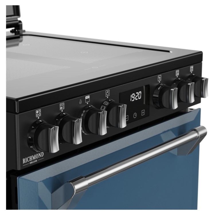 Stoves Richmond DX 60cm Electric Induction Cooker - Twilight Blue