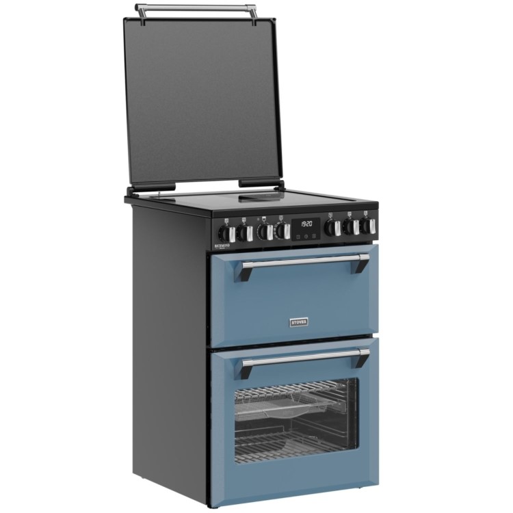 Stoves Richmond DX 60cm Electric Induction Cooker - Twilight Blue