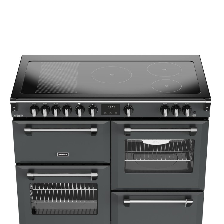 Stoves Richmond DX 110cm Electric Induction Range Cooker - Anthracite Grey