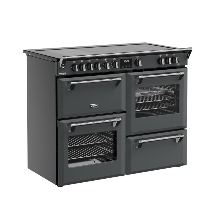 Stoves Richmond DX 110cm Electric Induction Range Cooker - Anthracite Grey