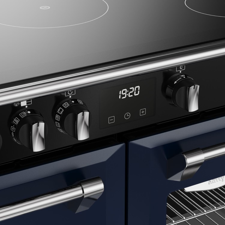 Stoves Richmond DX 110cm Electric Induction Range Cooker - Midnight Blue