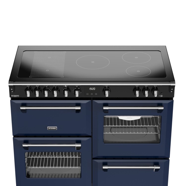 Stoves Richmond DX 110cm Electric Induction Range Cooker - Midnight Blue