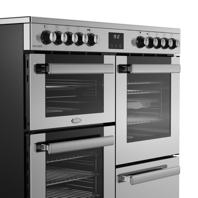 Belling Cookcentre 100cm Electric Range Cooker - Stainless Steel