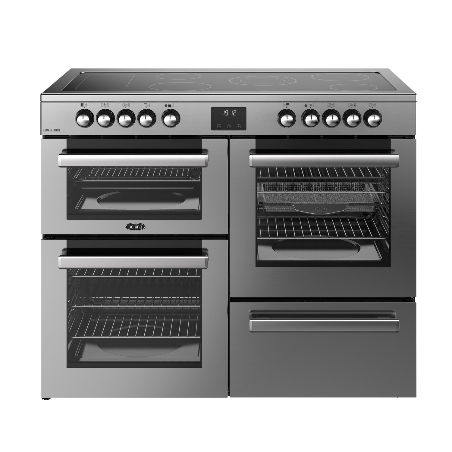 Cookcentre 110cm Electric Range Cooker Stainless Steel