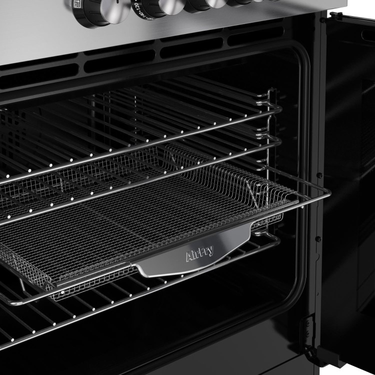 Refurbished Belling Cookcentre 110cm Dual Fuel Range Cooker - Stainless