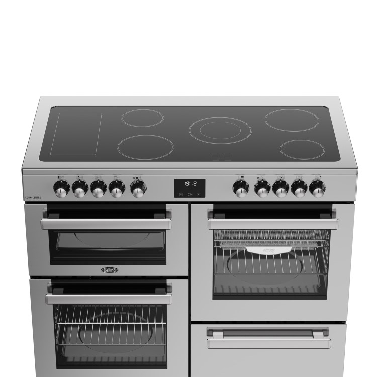 Belling Cookcentre 110cm Electric Range Cooker - Stainless Steel
