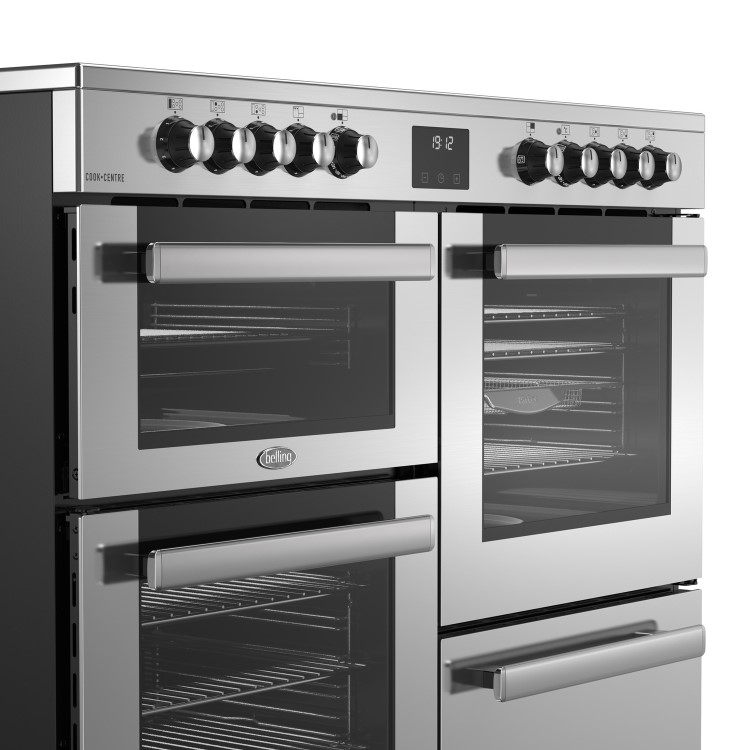 Belling Cookcentre 110cm Electric Range Cooker - Stainless Steel