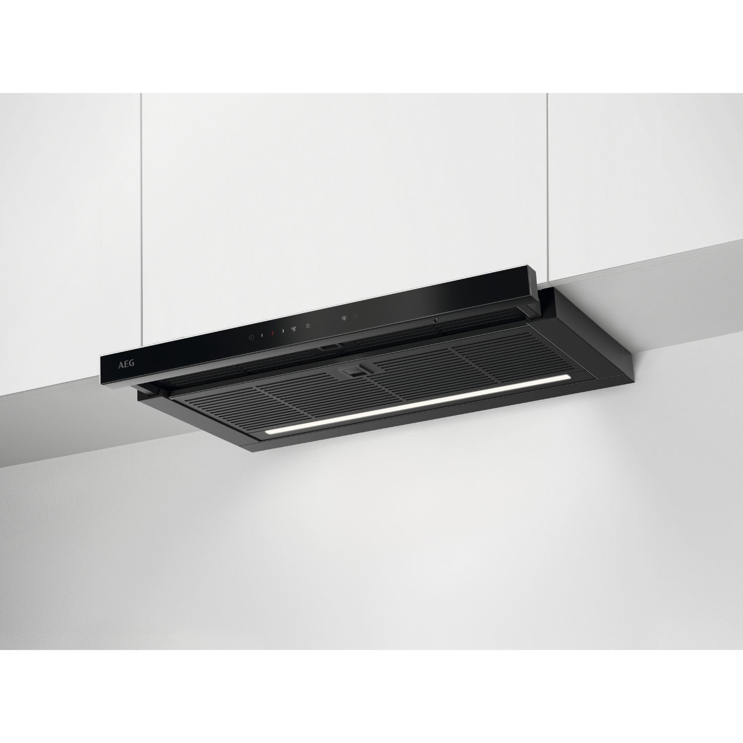 Aeg Black Gdp866pb 8000 Series 60Cm Canopy Cooker Hood Size 59.8