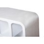 Geometric Large White TV Stand with Storage - TV's up to 55" - Geo