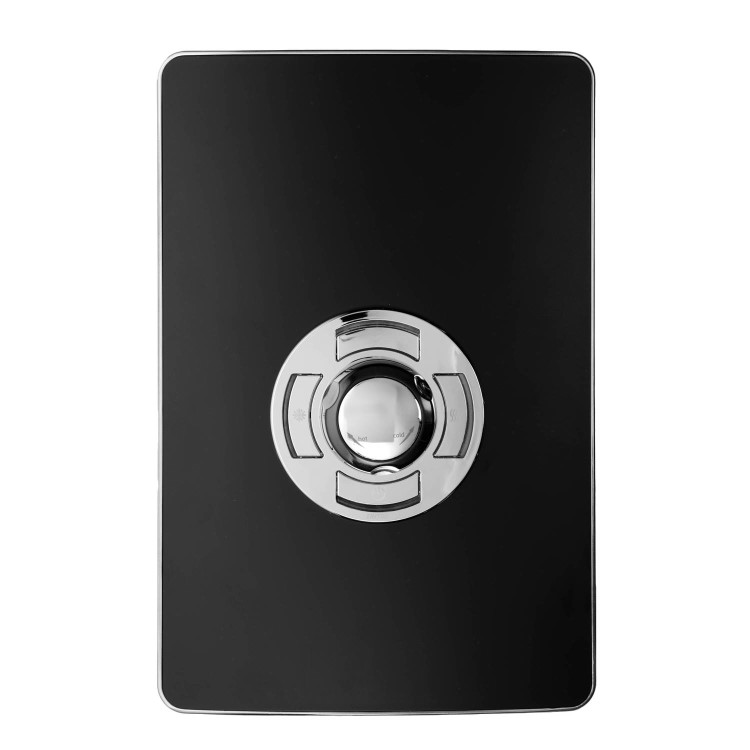 Triton 9.5kW Aspirante UNIQ&reg; Electric Shower - Matte Black