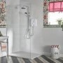 Triton Danzi Duelec 10.5kW Gloss White Electric Shower