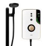 Triton Enlight 9.5kW Thermostatic Electric Shower with Back to Wall Kit - Taupe
