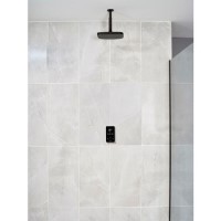 Triton ENVi 9.0kW Electric Shower With Ceiling Fed Fixed Head Kit - Black Triton ENVi 9.0kW Electric Shower With Ceiling Fed Fixed Head Kit - Black